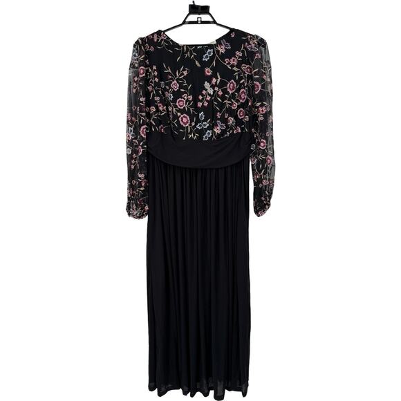 Kiyonna Plus size Eternal Embroidered bodice evening gown dress size 3X - Picture 2 of 8